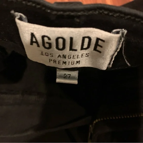 Womens Agolde Sophie High Rise Skinny in Moonstruck Ripped‎ Jeans size 27 - Picture 4 of 10